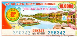 Mẫu vé số Bình Dương 02-07-2021