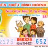 Mẫu vé số Bình Dương 25-06-2021