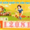 Mẫu vé số Cần Thơ 16-6-2021
