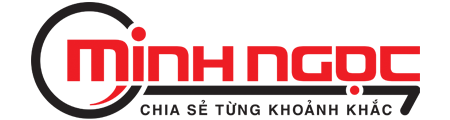 Logo xo so Minh Ngoc