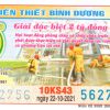 Mẫu vé số Bình Dương 22-10-2021