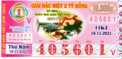 Mẫu vé số Bình Thuận ngày 18-11-2021