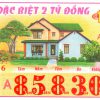 Mẫu vé số Đà Lạt ngày 7-11-2021