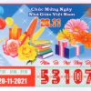 Mẫu vé số Hồ Chí Minh ngày 20-11-2021