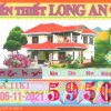 Mẫu vé số Long An ngày 6-11-2021