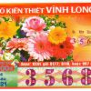 Mẫu vé số Vĩnh Long ngày 29-10-2021