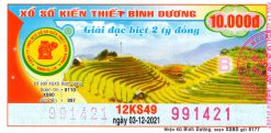 Mẫu vé số Bình Dương ngày 03-12-2021