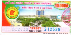 Mẫu vé số Bình Dương ngày 17-12-2021