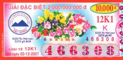 Mẫu vé số Tây Ninh ngày 02-12-2021