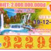 Mẫu vé số Tiền Giang ngày 19-12-2021